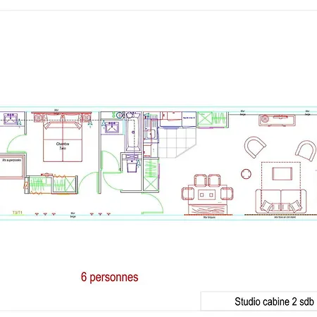 Le Portillo - Piscine - Pour 6 Personnes Mae-5243 Apartmán Eaux-Bonnes